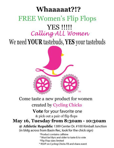 Cycling Chicks New Product Tasting & Voting Event