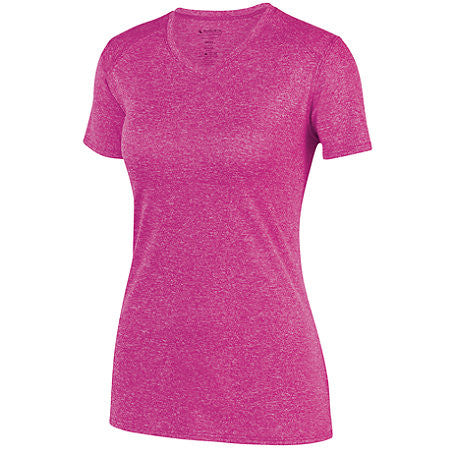 60% Off Cycling Chicks Heather Pink Wicking Tee for Tuesday Special