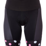 Cycling Chicks Ascent Polka Dot Shorts