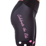 Cycling Chicks Ascent Polka Dot Shorts