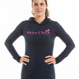 Skier Chick Thermal Hoodie